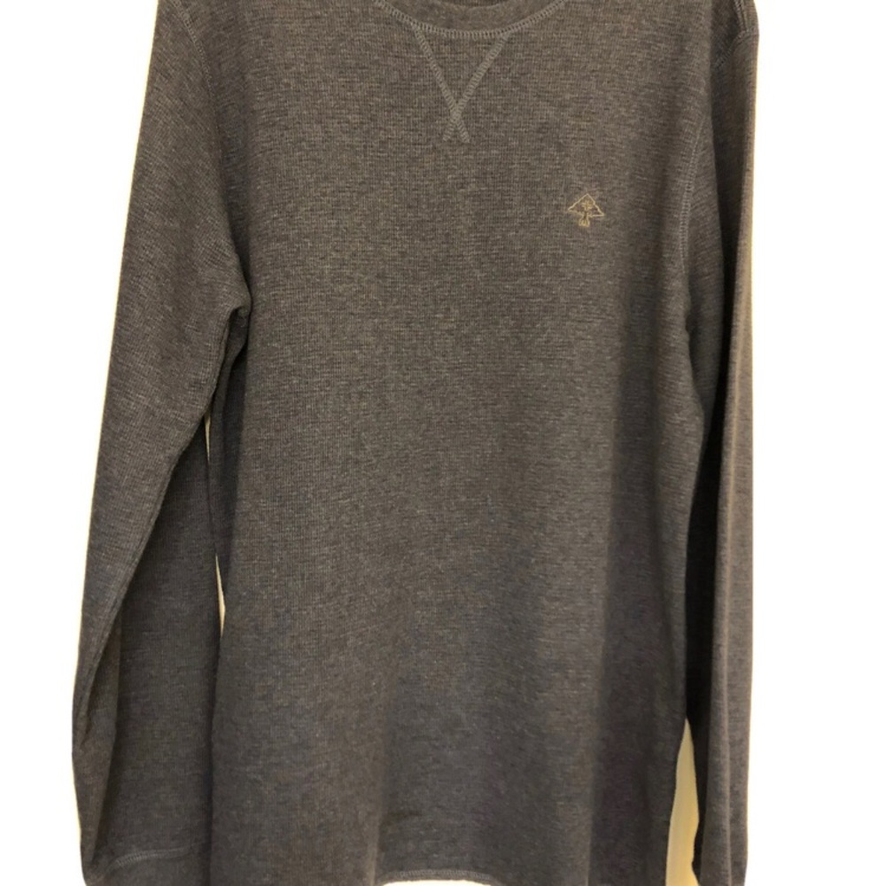 LRG Men’s Long Sleeve Thermal Shirt Size Large Blue Heather
